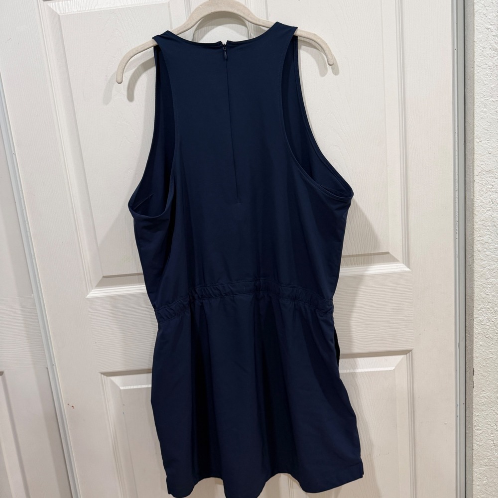 The North Face Never Stop Wearing Dress Navy Blue Sleeveless Mini XL NF0A7QCQ - Picture 2 of 11
